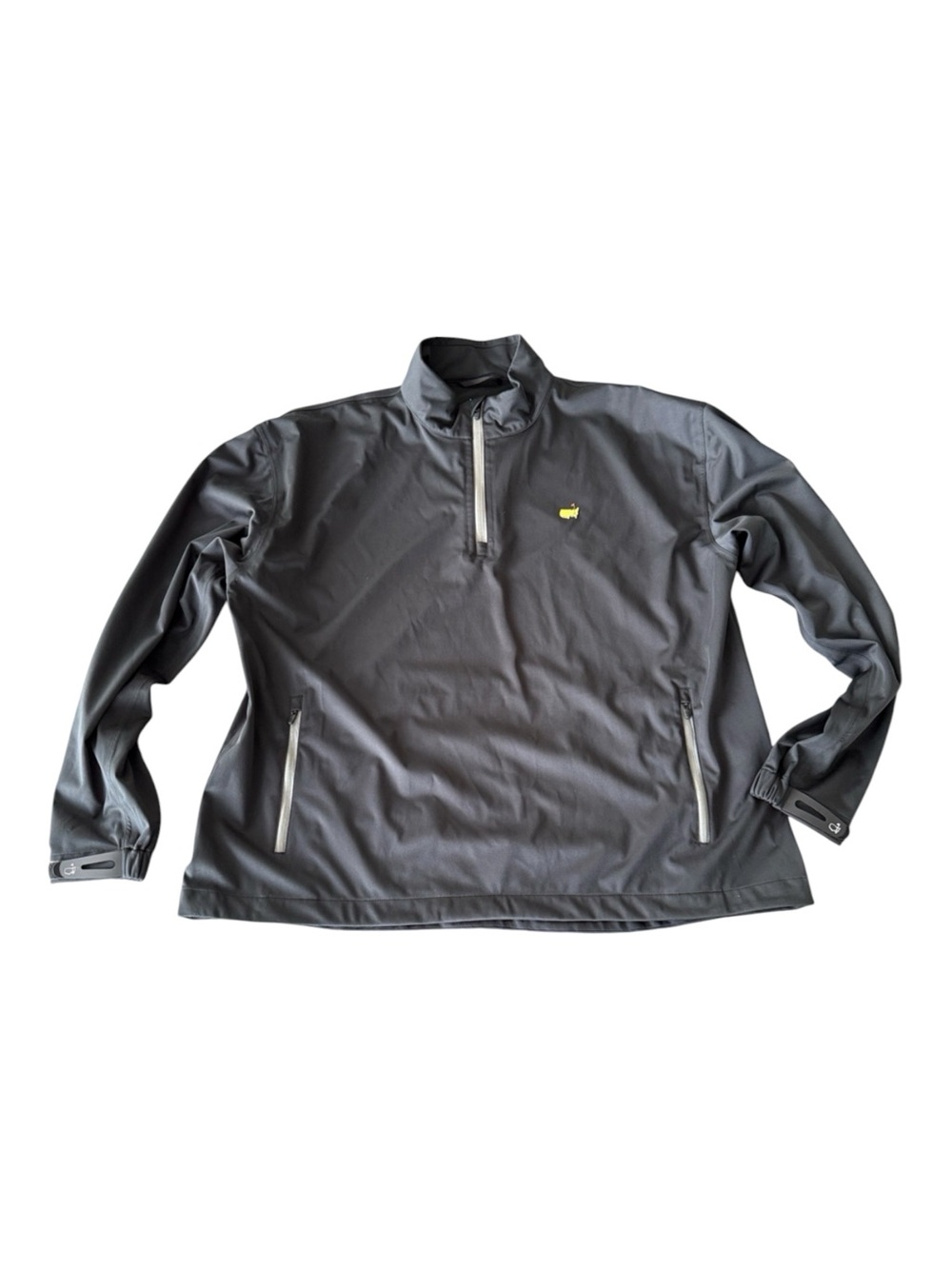 Masters Tech Masters Quarter-Zip Golf Pullover Black XL Performance Jacket